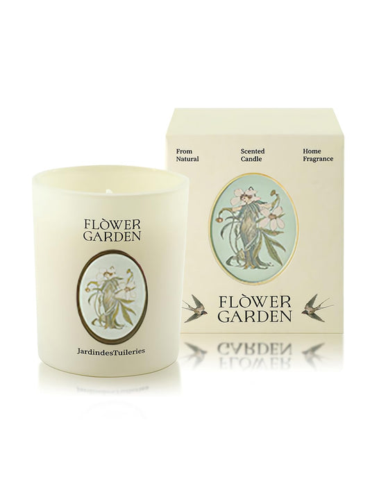 NOVO Scented Candle- 100g Natural Soy Wax Blend Aromatherapy Candle with Pure Essential Oils -Tangerine Glow
