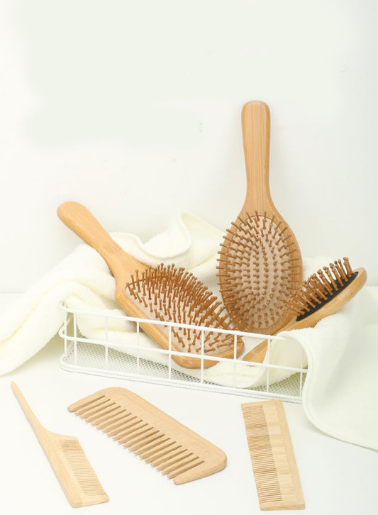 Hair Comb-Stylists Professional Hair Brush and Comb Set, Detangling and Styling Kit for Wet or Dry Hair (Styling Hair Comb 6PCS)