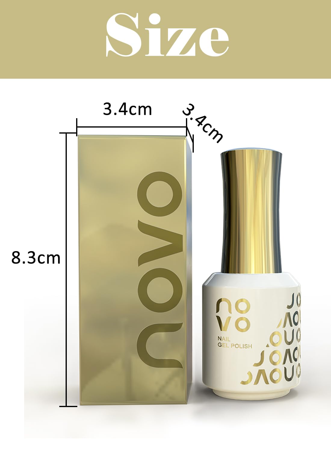 novo Rubber Base Gel, Shiny UV LED Gel Nail Polish for Women 12ml-NB44# Claret Red
