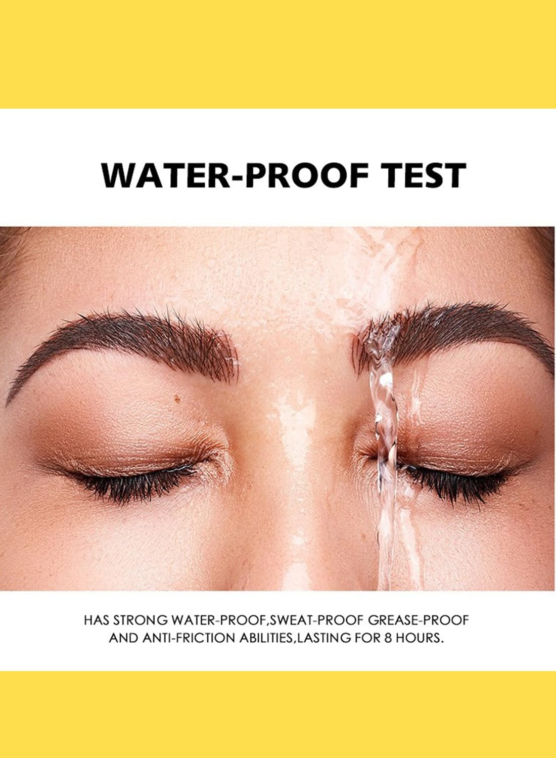 NOVO Eyebrow Gel, Brow Glue, Waterproof Long Lasting Hold, No White Residue, Brows Makeup for Women, 10ml