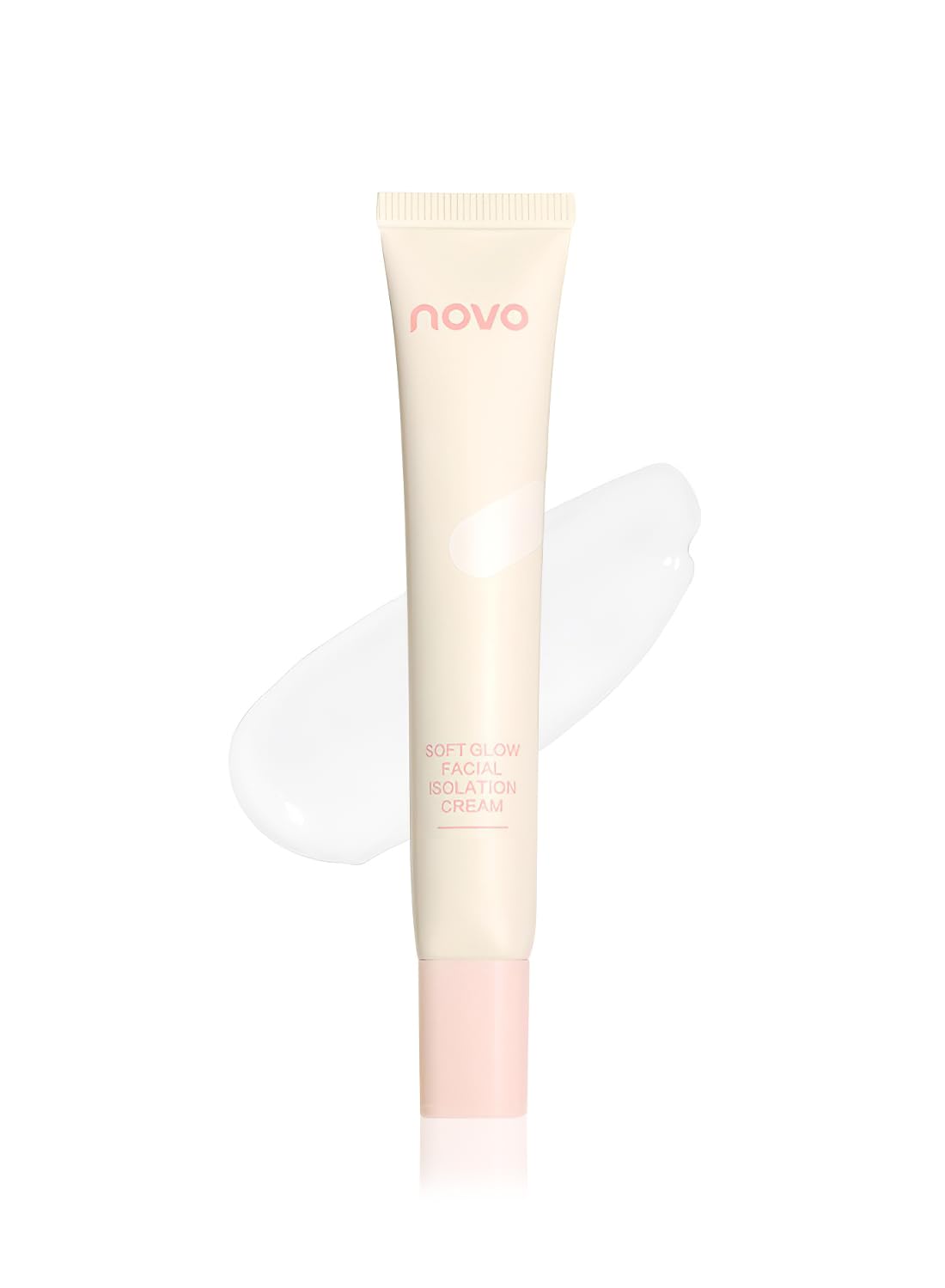 NOVO Color Correcting Facial Serum, Isolation Cream, Invisible Pore Face Makeup Primer, Long Lasting Skin Tone Corrector for Face, Moisturizing Concealer Foundation for Women 25G 01#