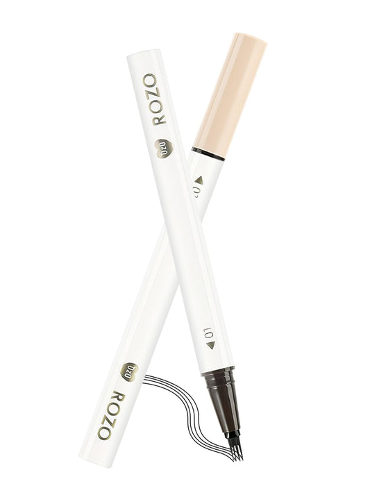 NOVO Eyebrow Pencil Liquid, Precise 4 Pronged Brow Pen, Lasting Waterproof S01