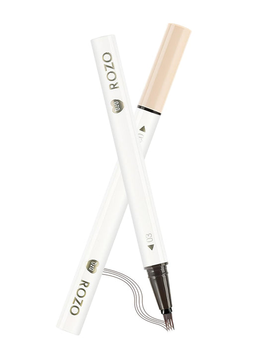 NOVO Eyebrow Pencil Liquid, Precise 4 Pronged Brow Pen, Lasting Waterproof S03