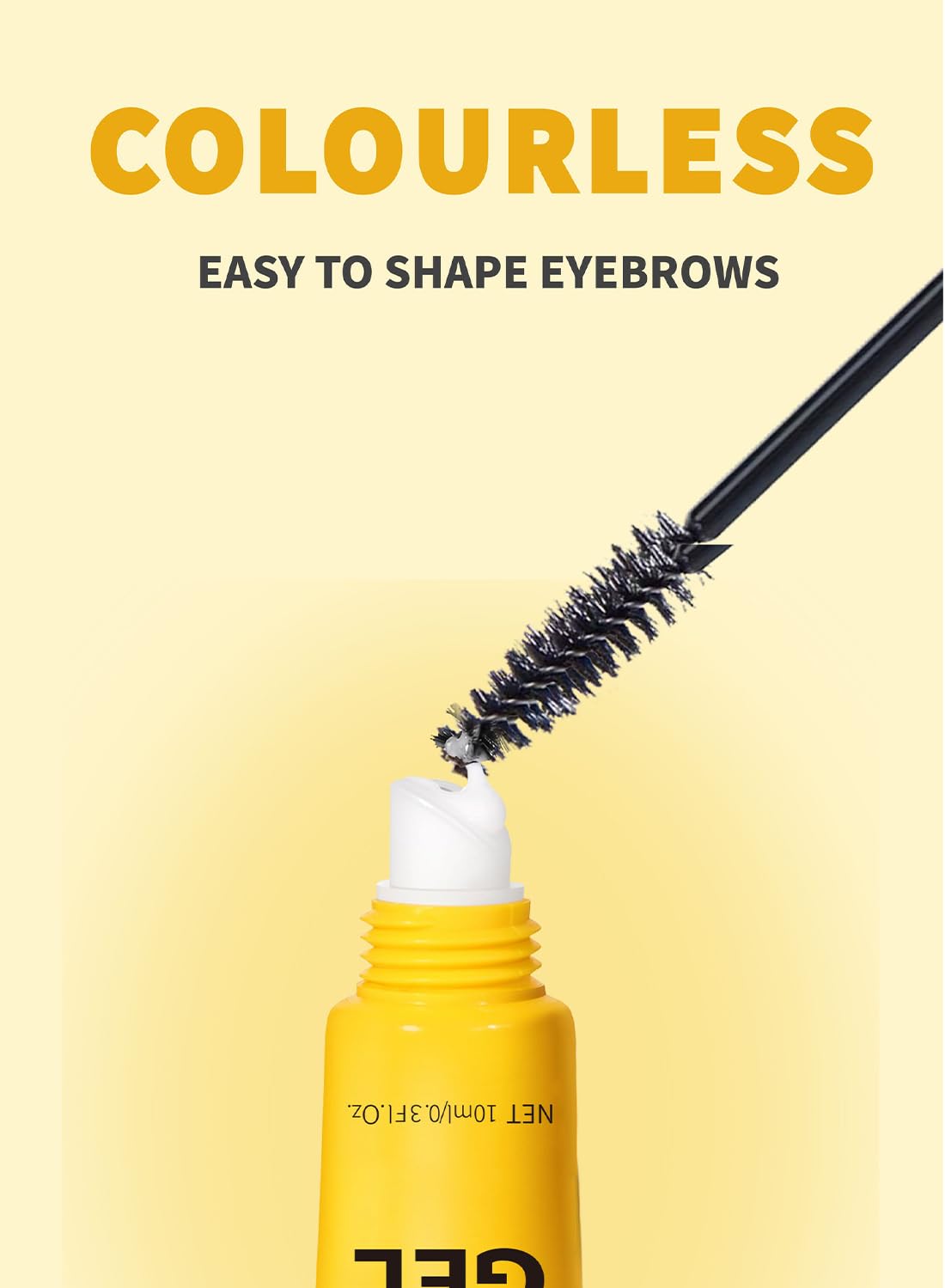 NOVO Eyebrow Gel, Brows Styling Glue, Multi-Purpose Quick-Drying Extreme Hold Sweatproof Brow Makeup for Women, 10ml
