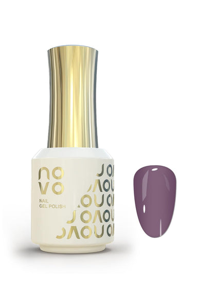novo Rubber Base Gel, Shiny UV LED Gel Nail Polish for Women 12ml-NB1# Nude Beige