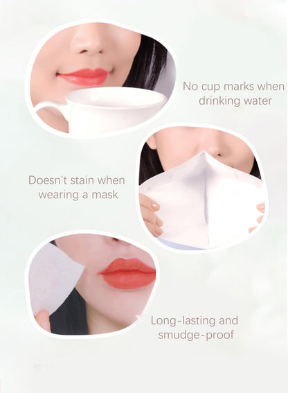 NOVO Lip Oil with Gold Foil, Color Changing Long Lasting Non Sticky Cup Lip Moisturizer to Fade Lip Lines and Plump Lip 6ml