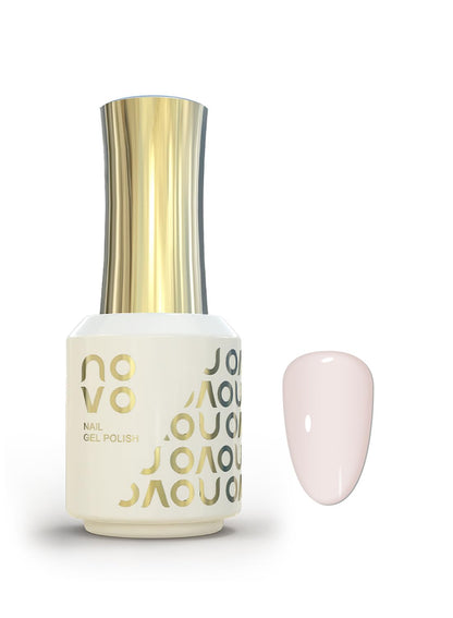 novo Rubber Base Gel, Shiny UV LED Gel Nail Polish for Women 12ml