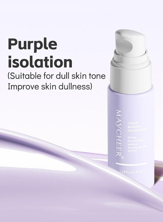 NOVO Whitening Isolation Cream, Color Corrector with SPF30, Waterproof Makeup Primer for Women, 35ml