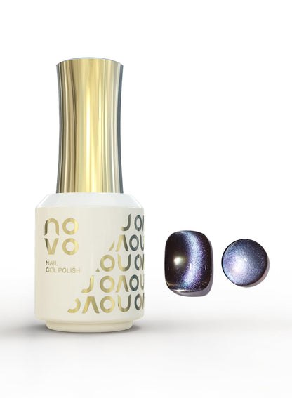 novo Cat Eye Gel Nail Polish, Nail Art Soak Off for Women 12ml