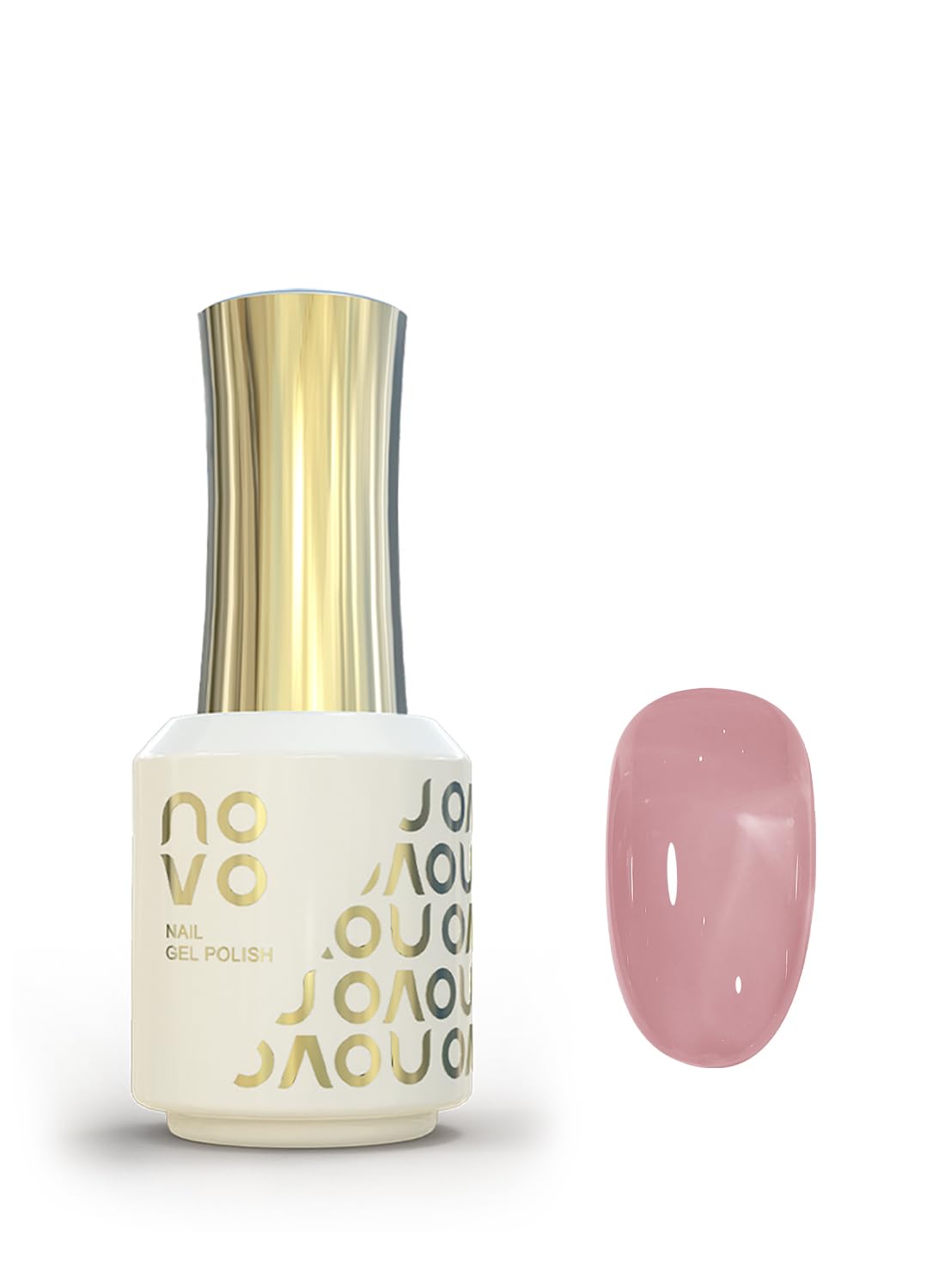novo Jelly Gel Nail Polish, Sheer Nail Polish, UV LED Gel for DIY 12ml-NC38# Pink