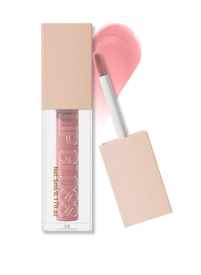 NOVO Lip Glossy, Lasting Shiny Hydrating Lightweight Deep Nourishing Plumping Glaze 06