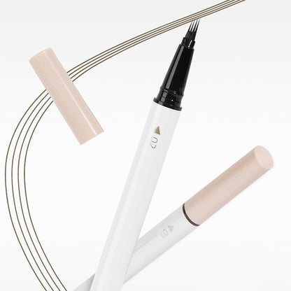 NOVO Eyebrow Pencil Liquid, Precise 4 Pronged Brow Pen, Lasting Waterproof S02