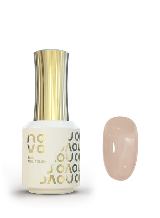 novo Jelly Gel Nail Polish, Sheer Nail Polish, UV LED Gel for DIY 12ml-NC17# Pink