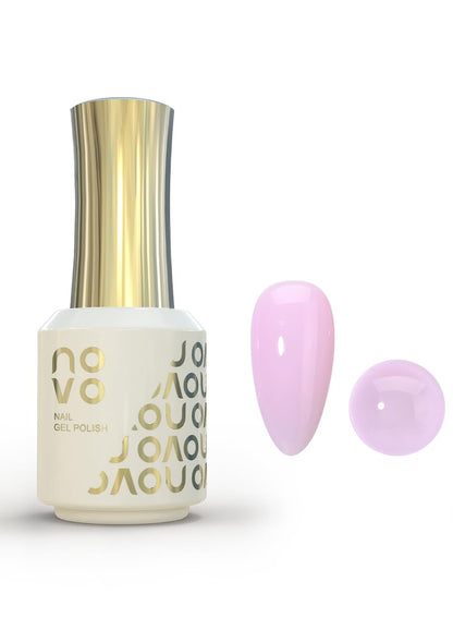 novo 5-in-1 Gel Polish, UV LED Multifunctional Builder Nail Gel 15ml-ND3# Pink