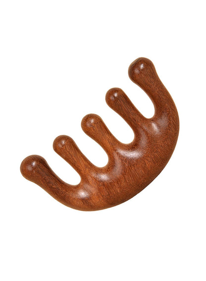 Hair Comb-Handmade 100% Natural Sandalwood &Anti-Static, Scalp Massage (Air Cushion Comb-5)