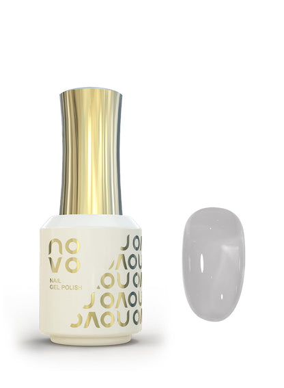 novo Jelly Gel Nail Polish, Sheer Nail Polish, UV LED Gel for DIY 12ml-NC1# White