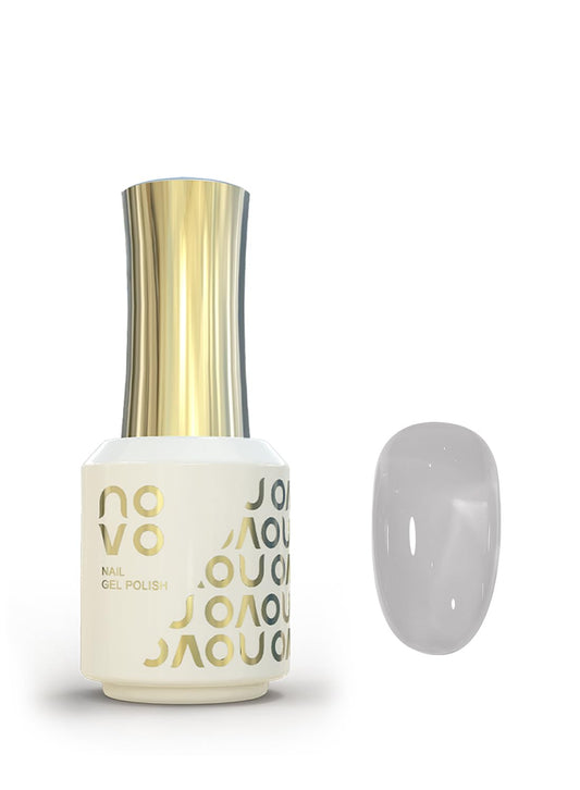 novo Jelly Gel Nail Polish, Sheer Nail Polish, UV LED Gel for DIY 12ml-NC5# White