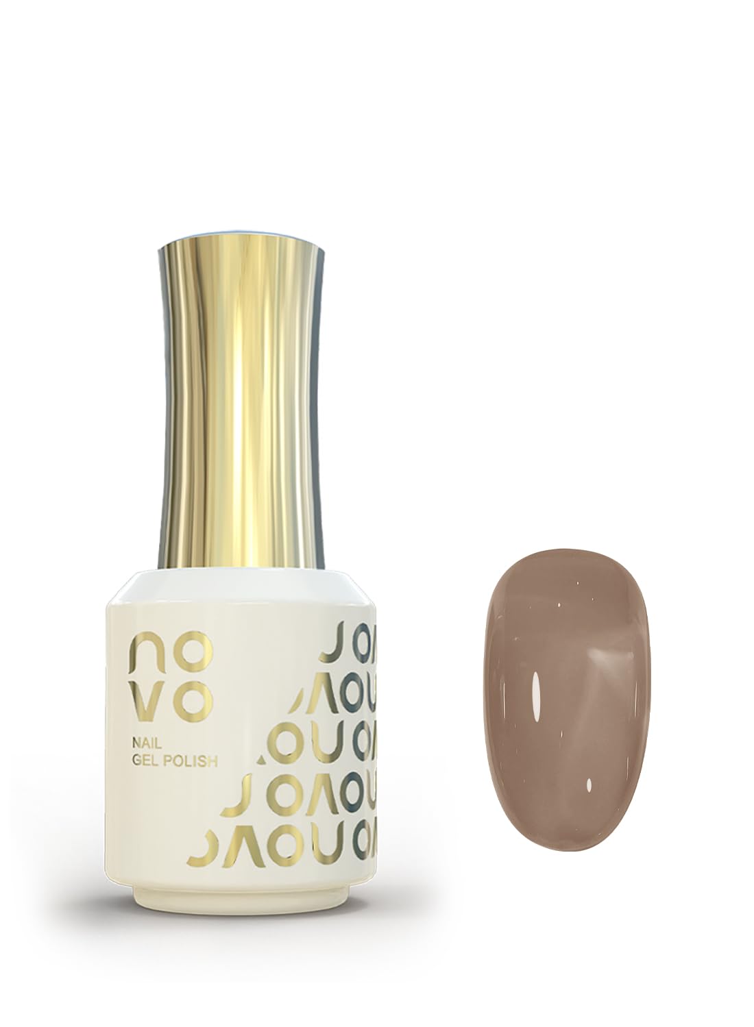 novo Jelly Gel Nail Polish, Sheer Nail Polish, UV LED Gel for DIY 12ml-NC1# White