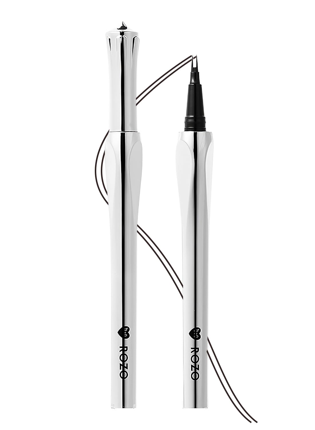 NOVO Eyebrow Pen with Micro-Fork Tip, 2 Tip Microblade Eyebrow & Waterproof Smudgeproof Long Lasting Brow Contouring Pencil, Create Natural Brows