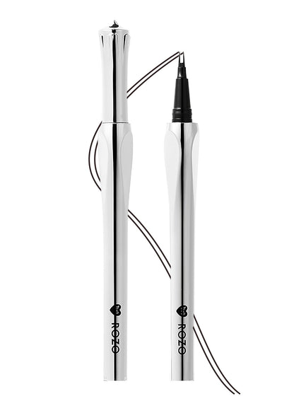 NOVO Eyebrow Pen with Micro-Fork Tip, 2 Tip Microblade Eyebrow & Waterproof Smudgeproof Long Lasting Brow Contouring Pencil, Create Natural Brows