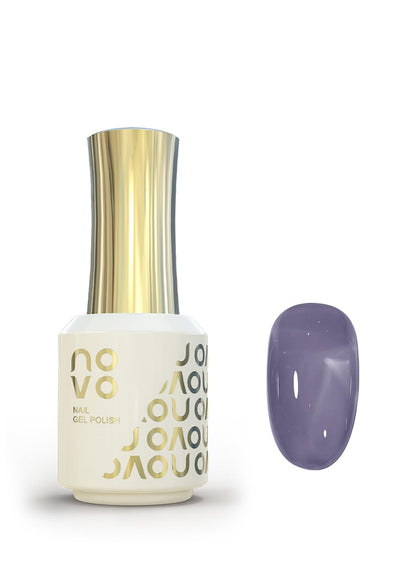 novo Jelly Gel Nail Polish, Sheer Nail Polish, UV LED Gel for DIY 12ml-NC98# Purple