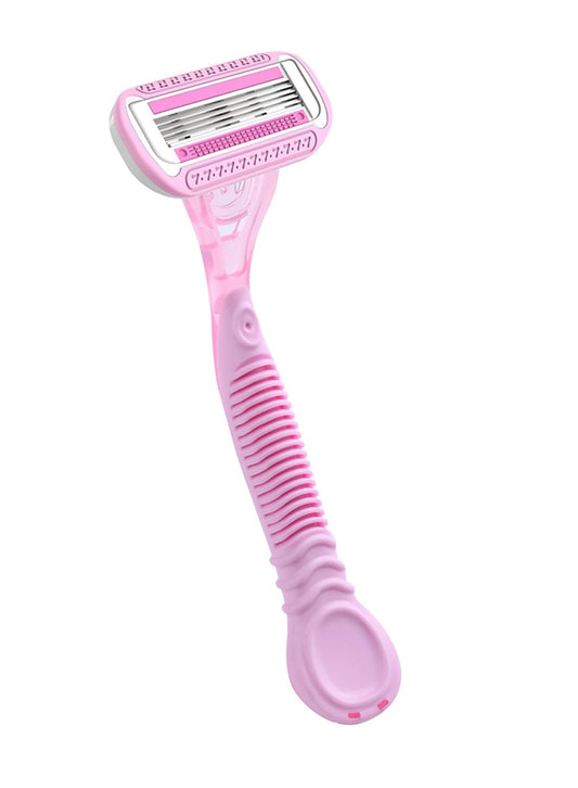 Disposable Razor, Shaving Razors, Flexible Pivoting Head, Soft Handle for Women