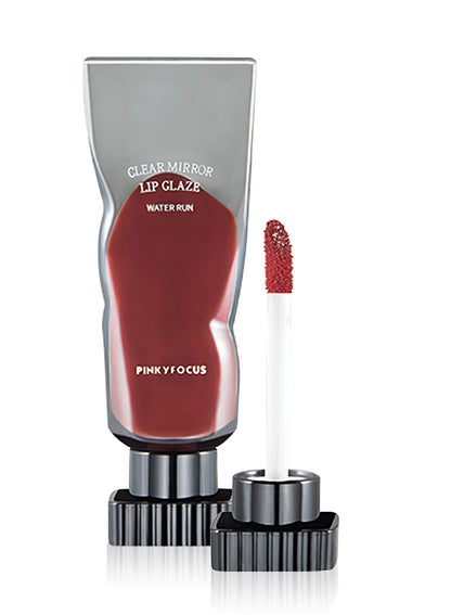 NOVO Jelly Lip Gloss, Mirror Long Lasting Waterproof Non Stick High Pigmented Glossy Liquid Lipstick, Moisturizing Hydrating & High Shine Plumping Oil  - Red 01