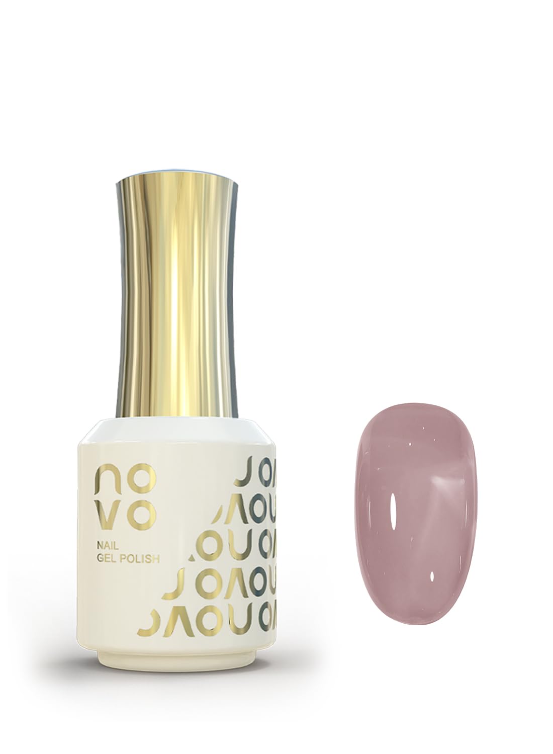 novo Jelly Gel Nail Polish, Sheer Nail Polish, UV LED Gel for DIY 12ml-NC33# Pink