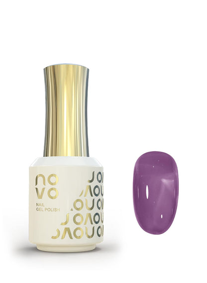novo Jelly Gel Nail Polish, Sheer Nail Polish, UV LED Gel for DIY 12ml-NC97# Purple