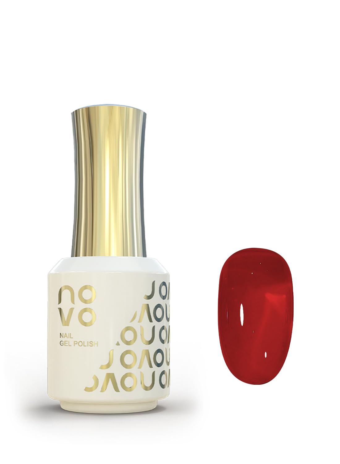 novo Jelly Gel Nail Polish, Sheer Nail Polish, UV LED Gel for DIY 12ml-NC1# White