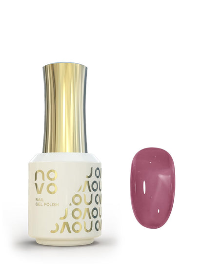 novo Jelly Gel Nail Polish, Sheer Nail Polish, UV LED Gel for DIY 12ml-NC94# Purple