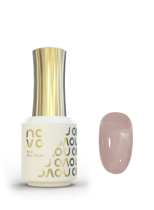 novo Jelly Gel Nail Polish, Sheer Nail Polish, UV LED Gel for DIY 12ml-NC14# Pink