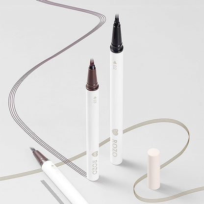 NOVO Eyebrow Pencil Liquid, Precise 4 Pronged Brow Pen, Lasting Waterproof S01