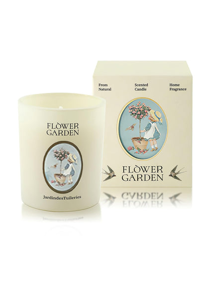 NOVO Scented Candle- 100g Natural Soy Wax Blend Aromatherapy Candle with Pure Essential Oils -Bluebells