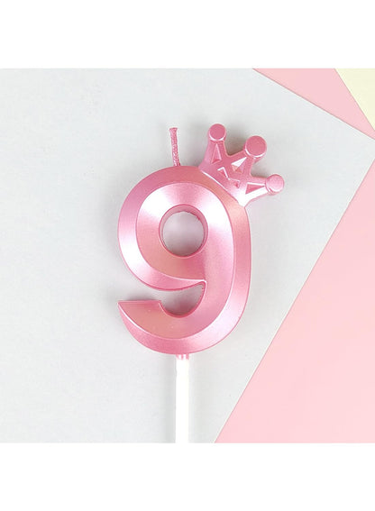 Birthday Number Candles for Cake Decoration, Glittery Cake Toppers with Cute Designs, Perfect for Kids' Parties, Anniversaries, and Celebrations-