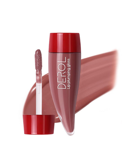 NOVO Mirror Lip Gloss, Moisturizing Long Lasting Liquid Lipstick with Essential Oil and Peppermint, Full Coverage Lightweight & High Shine Tint for Women-Red 03