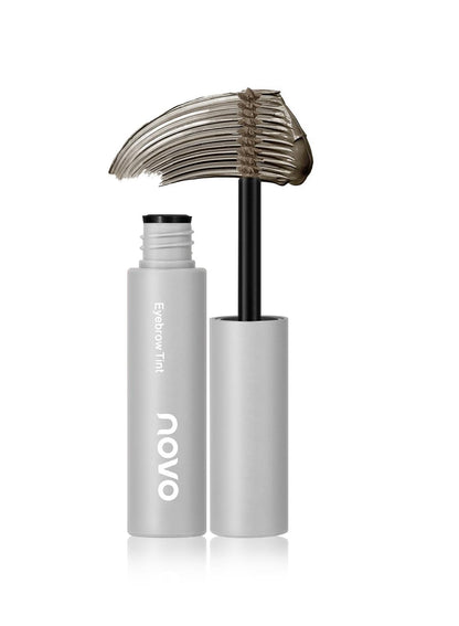 NOVO Eyebrow Tint, Semi Permanent Brow Tint, Waterproof Smudge Proof Long Lasting Eyebrow Tattoos, Instant Brow Dye, Hair Dying for Salon Home Use 4.8g Olive Brown 03#
