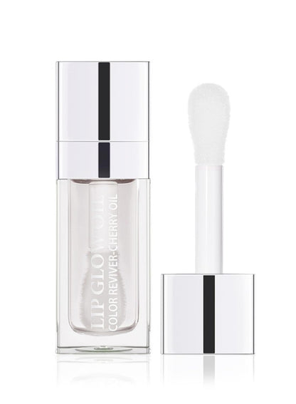 NOVO Glossy Lip Oil, Lasting Moisturizing Glimmer Glow to Fade Lines 6ml-000# Clear
