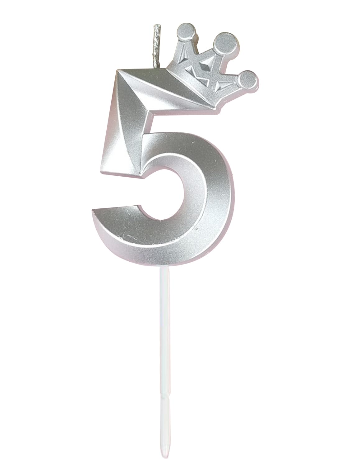 Birthday Number Candles for Cake Decoration, Glittery Cake Toppers with Cute Designs, Perfect for Kids' Parties, Anniversaries, and Celebrations-