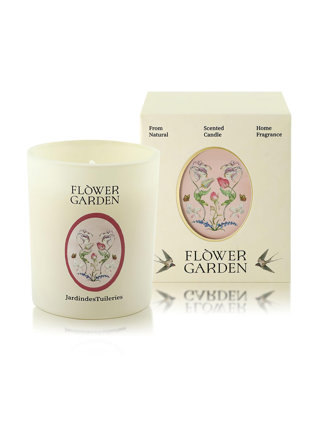NOVO Scented Candle- 100g Natural Soy Wax Blend Aromatherapy Candle with Pure Essential Oils -Tangerine Glow
