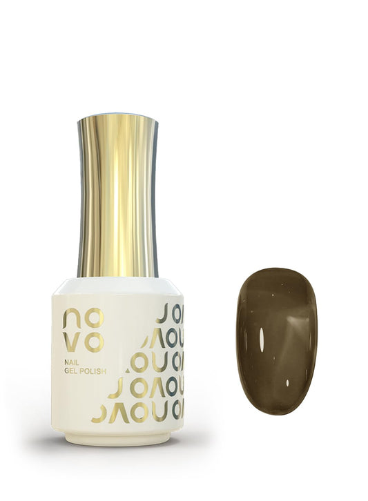 novo Jelly Gel Nail Polish, Sheer Nail Polish, UV LED Gel for DIY 12ml-NC158# Grey