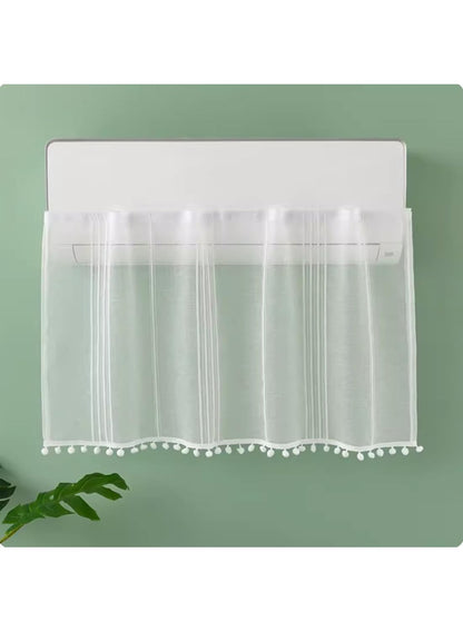 NOVO Velcro Curtains, Pongee No Drill Curtain, 100% Blackout, 1 Panel, W150 x H200CM, Fits Windows 75-100CM Wide, Beige