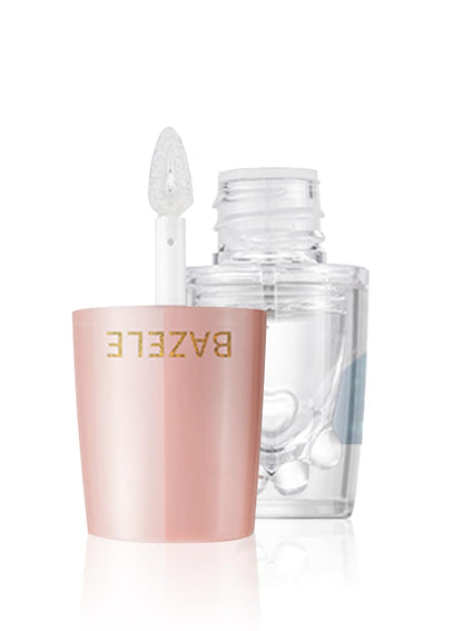 NOVO Jelly Lipstick Liquid - Waterproof High Pigment Lip Gloss, Lightweight and Long-Lasting Lips Stain (Crystal Clear B01)