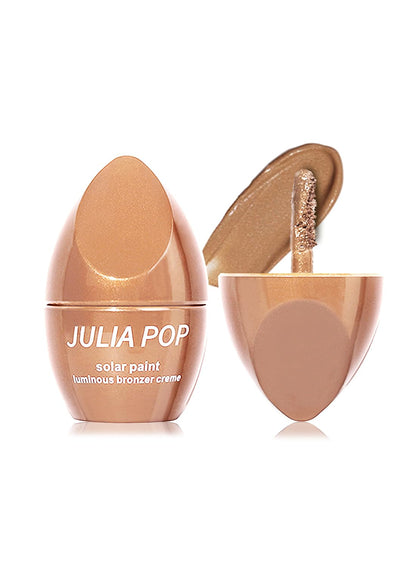 NOVO Highlighter Stick, Long-Lasting Waterproof Shimmer Powder, Natural Matte Contour Cream, Non-Greasy Illuminator for Face Body Collarbones, Light Gold
