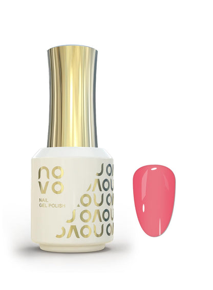 novo Rubber Base Gel, Shiny UV LED Gel Nail Polish for Women 12ml-NB1# Nude Beige