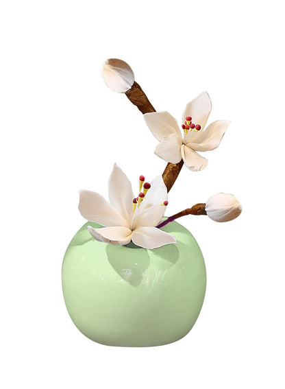 NOVO Diffuser, Natural Reed Diffuser Gift with Anti-Slip Pad, Long Lasting Scent for Room Bathroom Office & Car Decor,Air Fresheners&Stress Relief 30ml