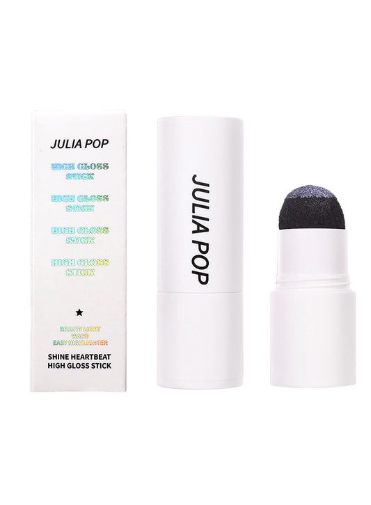 NOVO Highlighter Stick, Long-Lasting Waterproof Shimmer Powder, Natural Matte Contour Cream, Non-Greasy Illuminator for  Face Body Collarbones, Moonlight Stone Silver