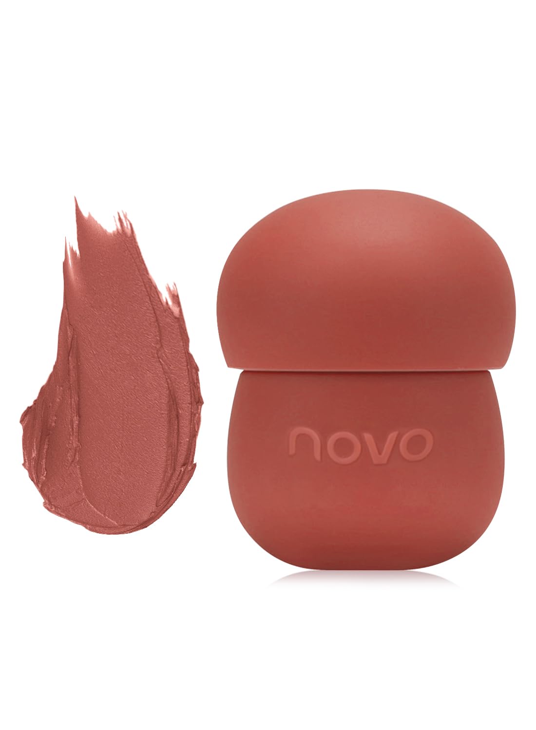 Matte Lipstick, Long Lasting Waterproof Non Stick Cup Easy Coloring Lip Gloss, Mist Face Velvet Lightweight Moisturizing Lip Stains Lip Tint for Women, Mud Texture - Color 214