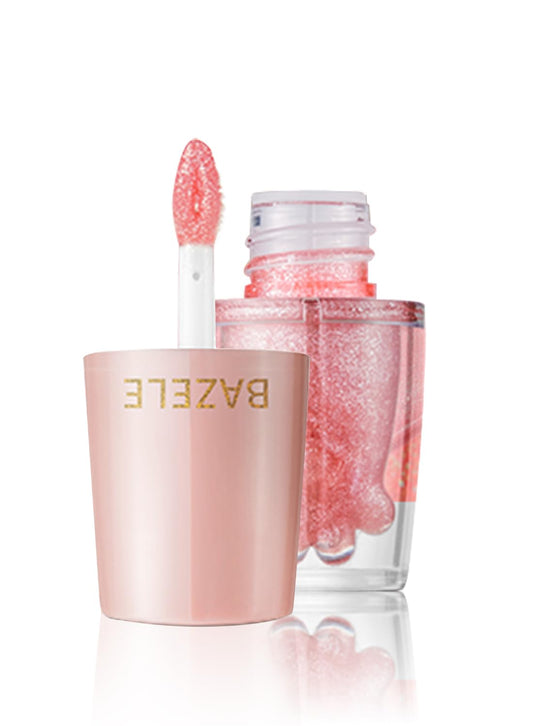 NOVO Jelly Lipstick Liquid - Waterproof High Pigment Lip Gloss, Lightweight and Long-Lasting Lips Stain (Crystal Clear B01)