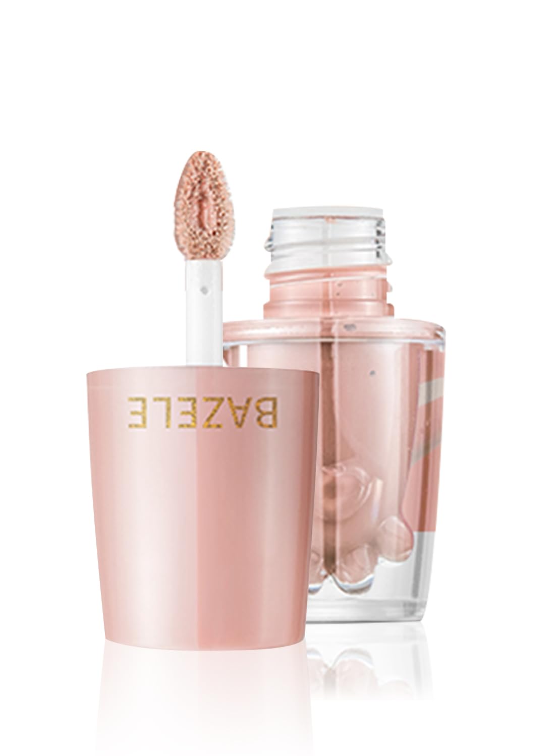 NOVO Jelly Lipstick Liquid - Waterproof High Pigment Lip Gloss, Lightweight and Long-Lasting Lips Stain (Crystal Clear B01)